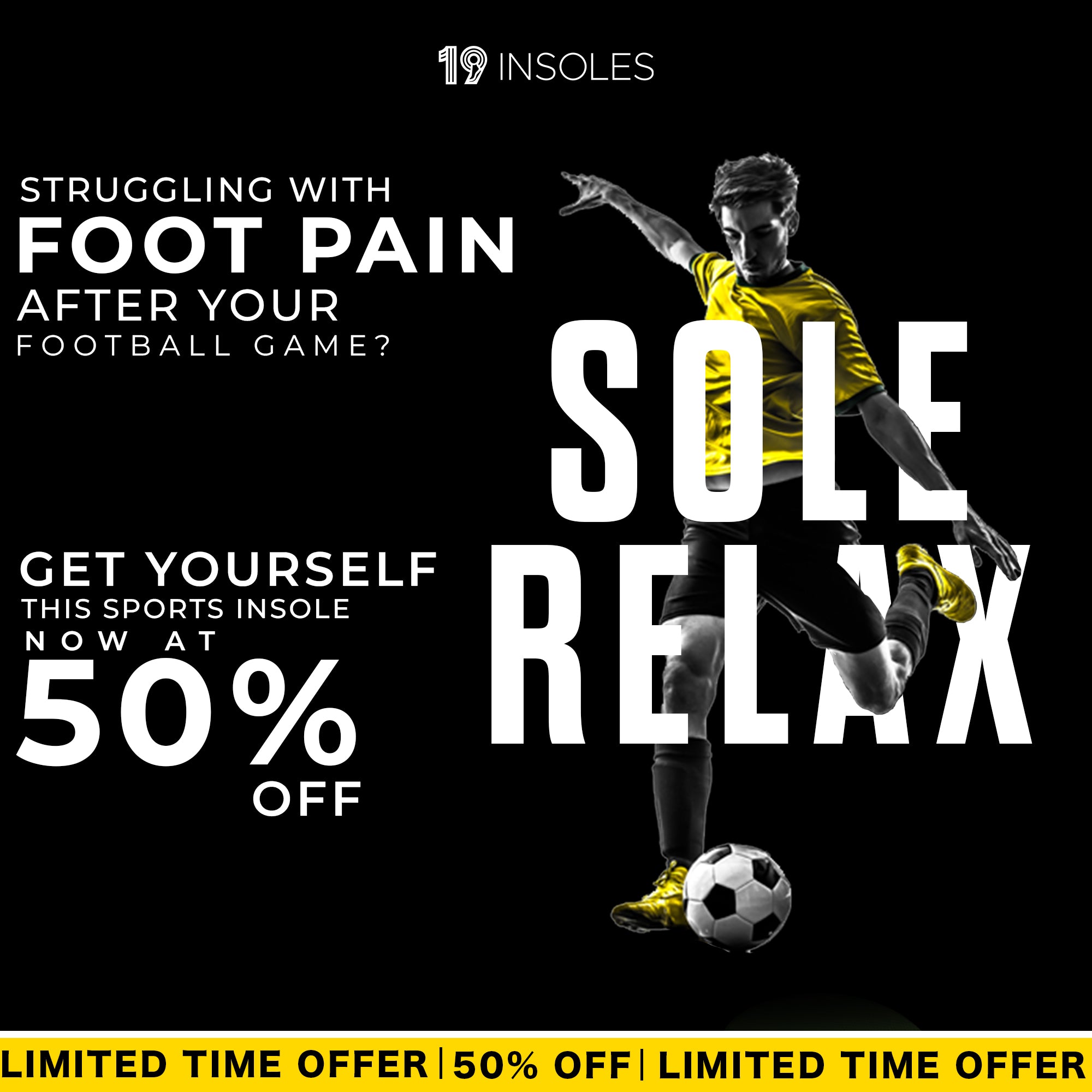 Game Changer Insoles (Perfect for sports shoes)