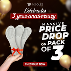 High Heels Insoles with Arch