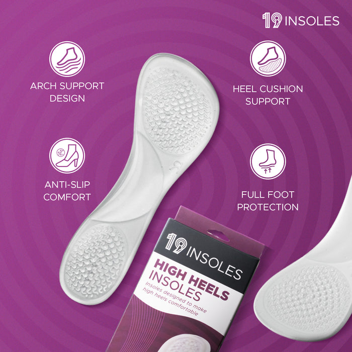High Heels Insoles with Arch