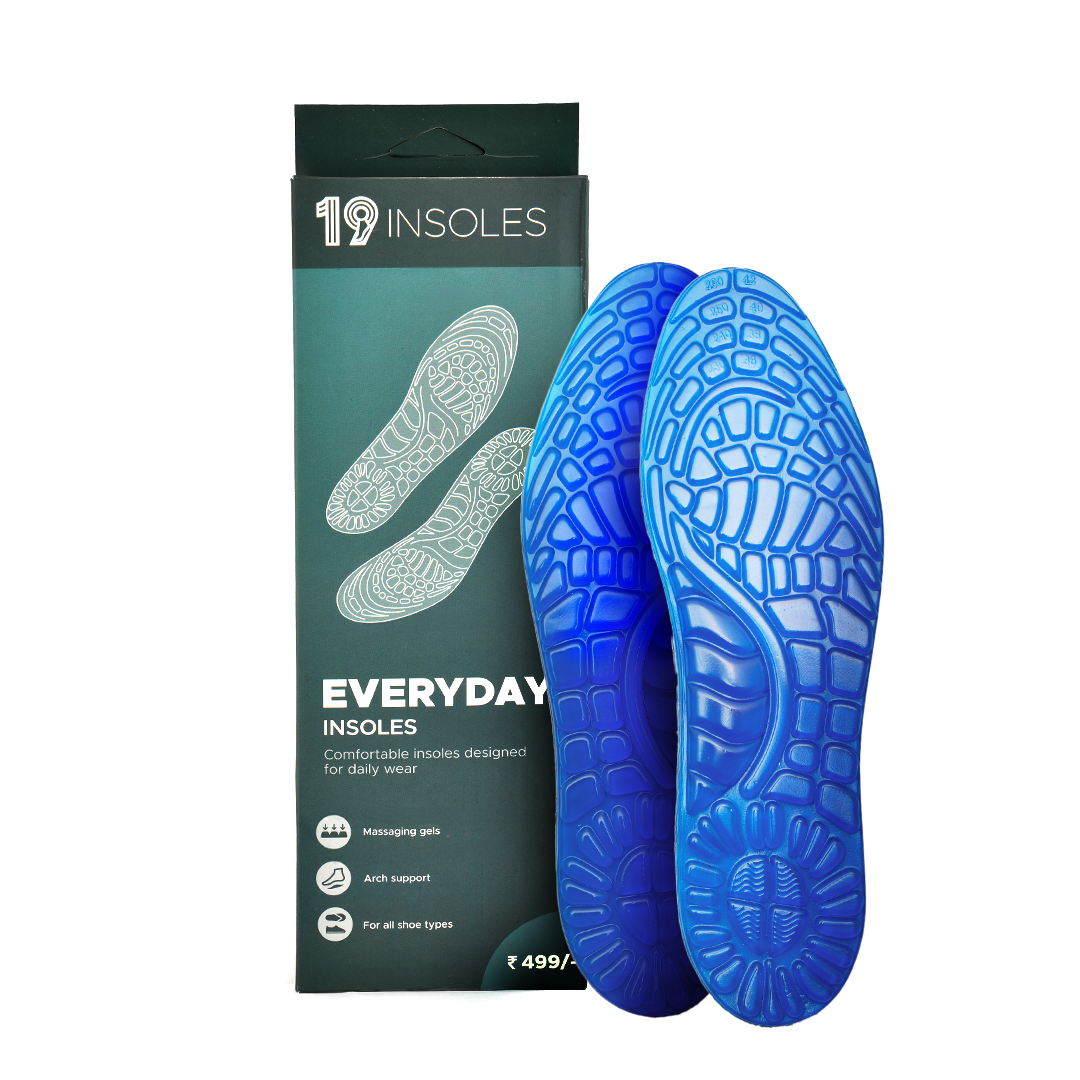 Everyday Gel Insoles (Ideal for sneakers and formal shoes)