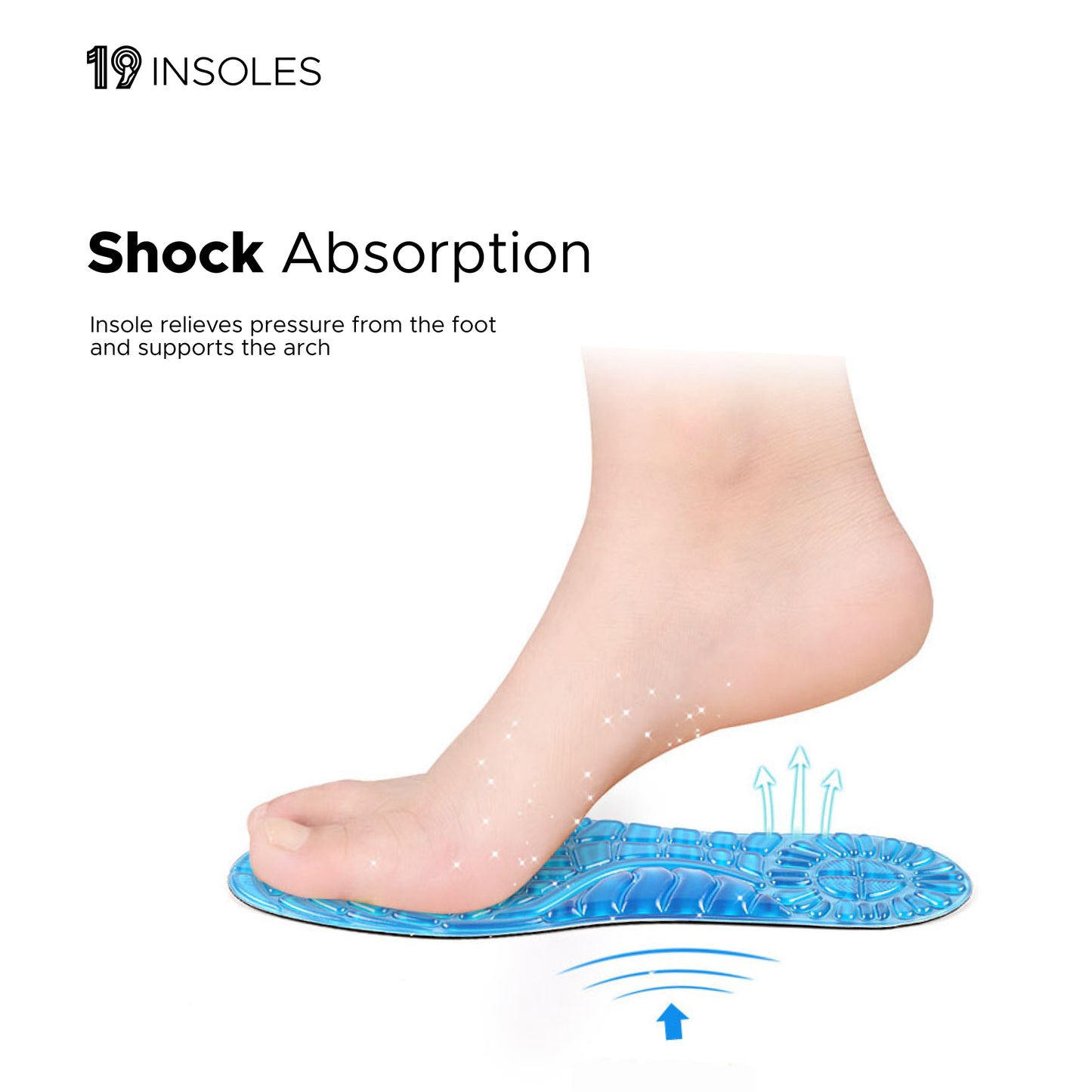 Gel Insoles for Daily Wear